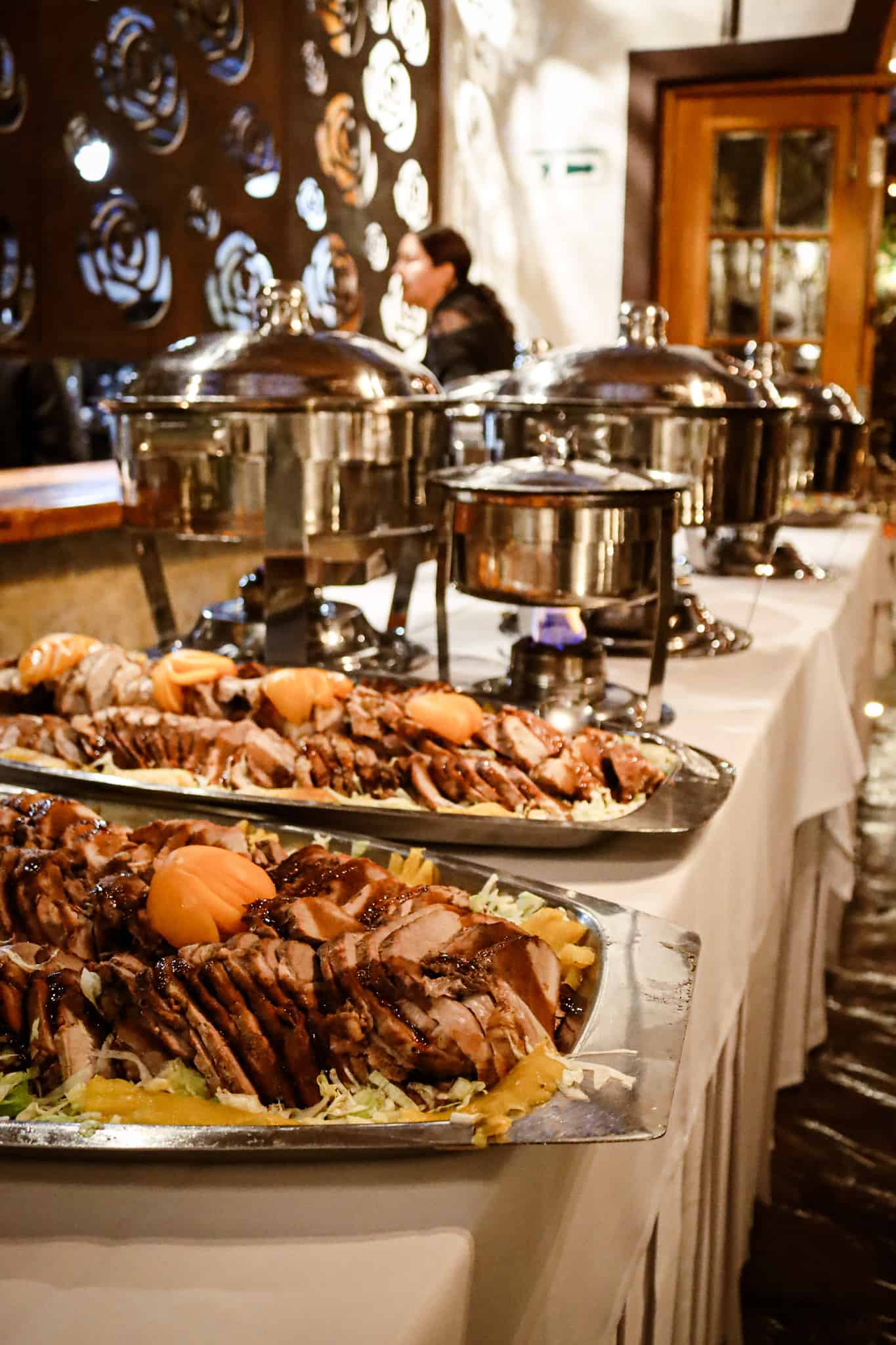 Buffet en evento social por VIP Catering